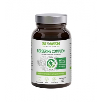 Berberine Complex+ 60 kaps Bowen